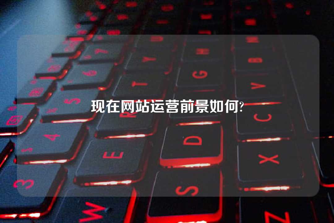 現(xiàn)在網(wǎng)站運(yùn)營前景如何?